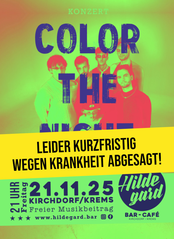 KONZERT  Color the Night