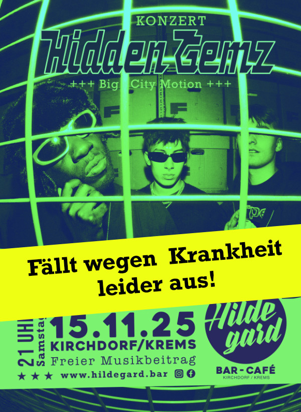 KONZERT  Hidden Gemz