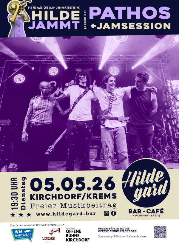 KONZERT  Hilde jammt  +++ mit PATHOS +++